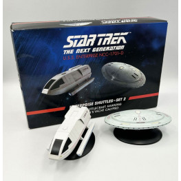 Star Trek Generations Starships Diecast Mini replikas Shuttle Hawking & Capt Yacht 13 cm